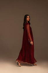 1 Piece Chiffon Embroidered (FS0073)